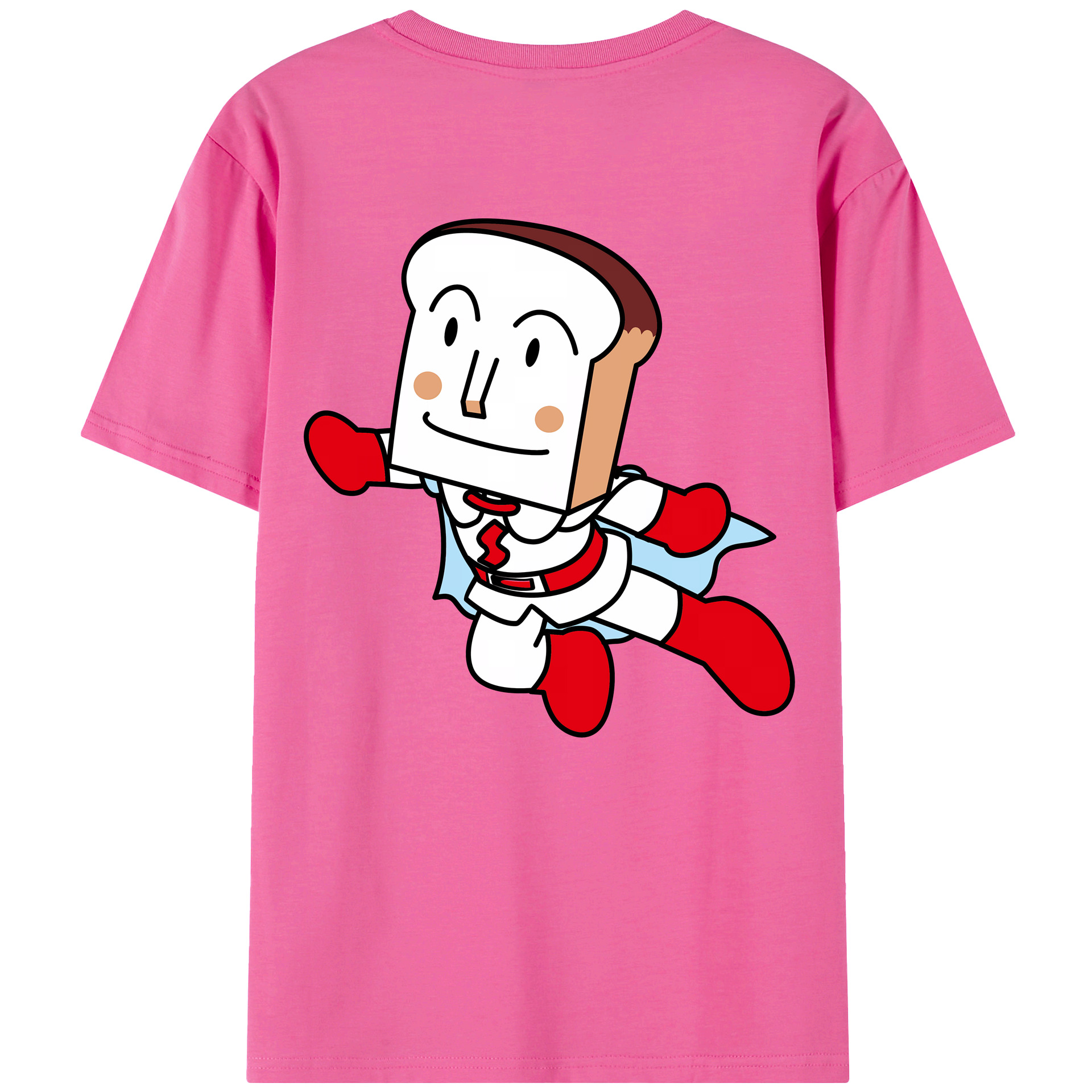 （画像用） アンパンマン Anpanman レディース半袖Tシャツ(バックプリント)